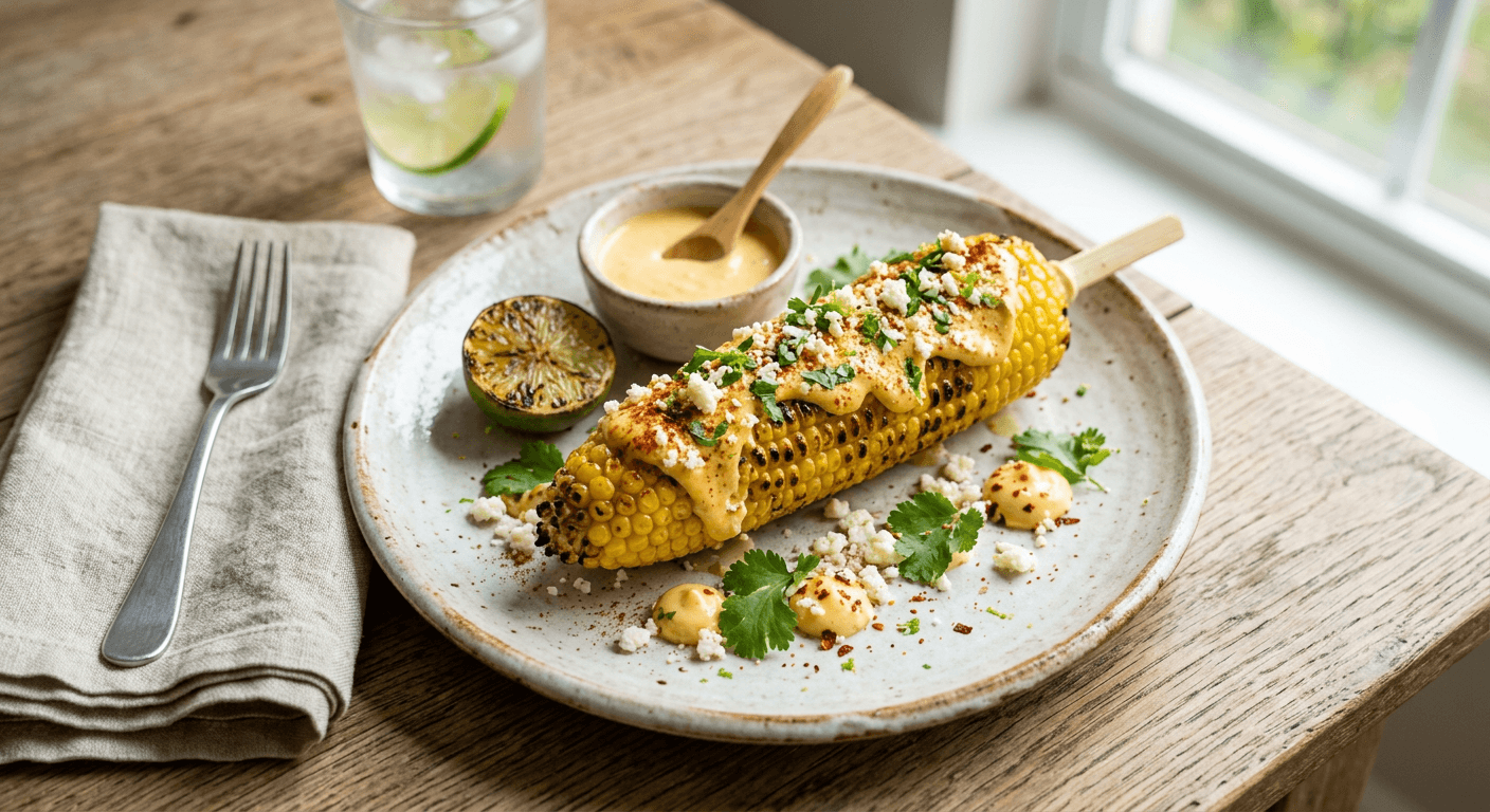 Aji Amarillo Street Corn