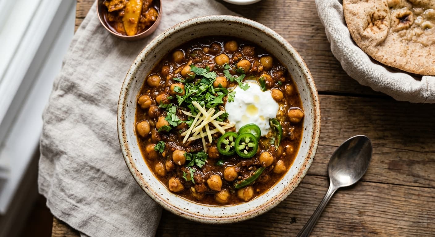 Authentic Spicy Chana Masala