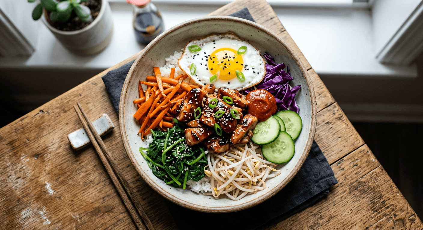 Chicken Teriyaki Bibimbap