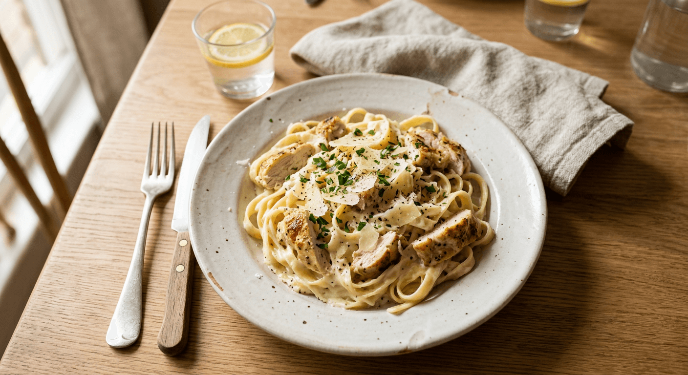 Classic Chicken Alfredo