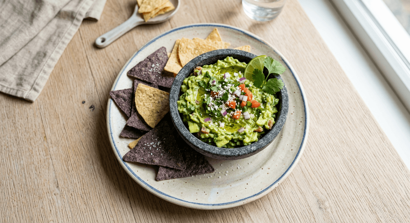 Classic Mexican Guacamole