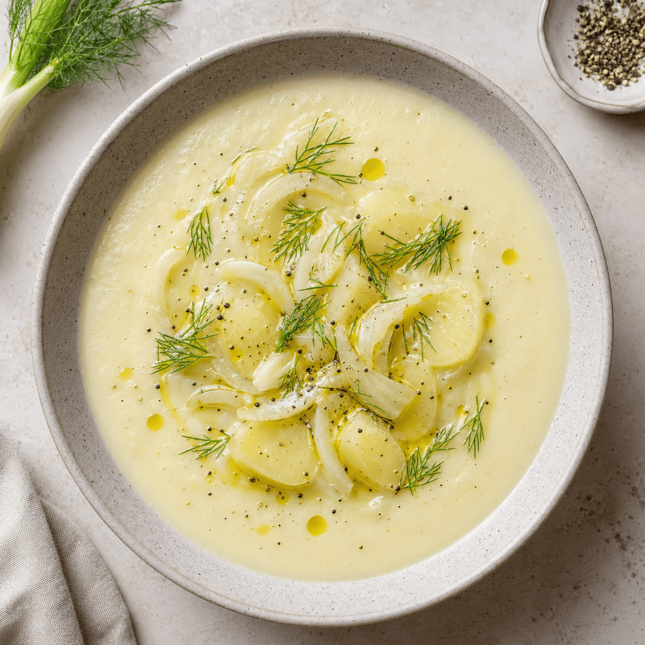 Creamy Fennel & Potato Soup