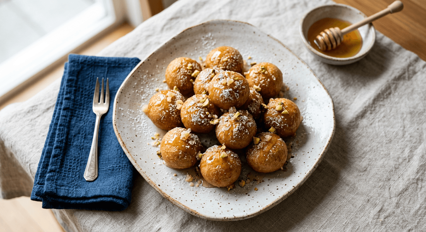 Ginger and Honey Puff Puff
