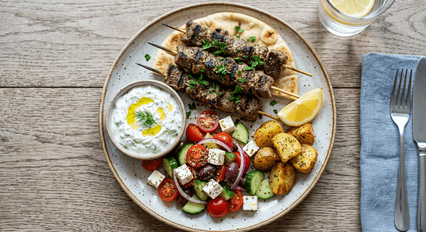 Greek Lamb Souvlaki