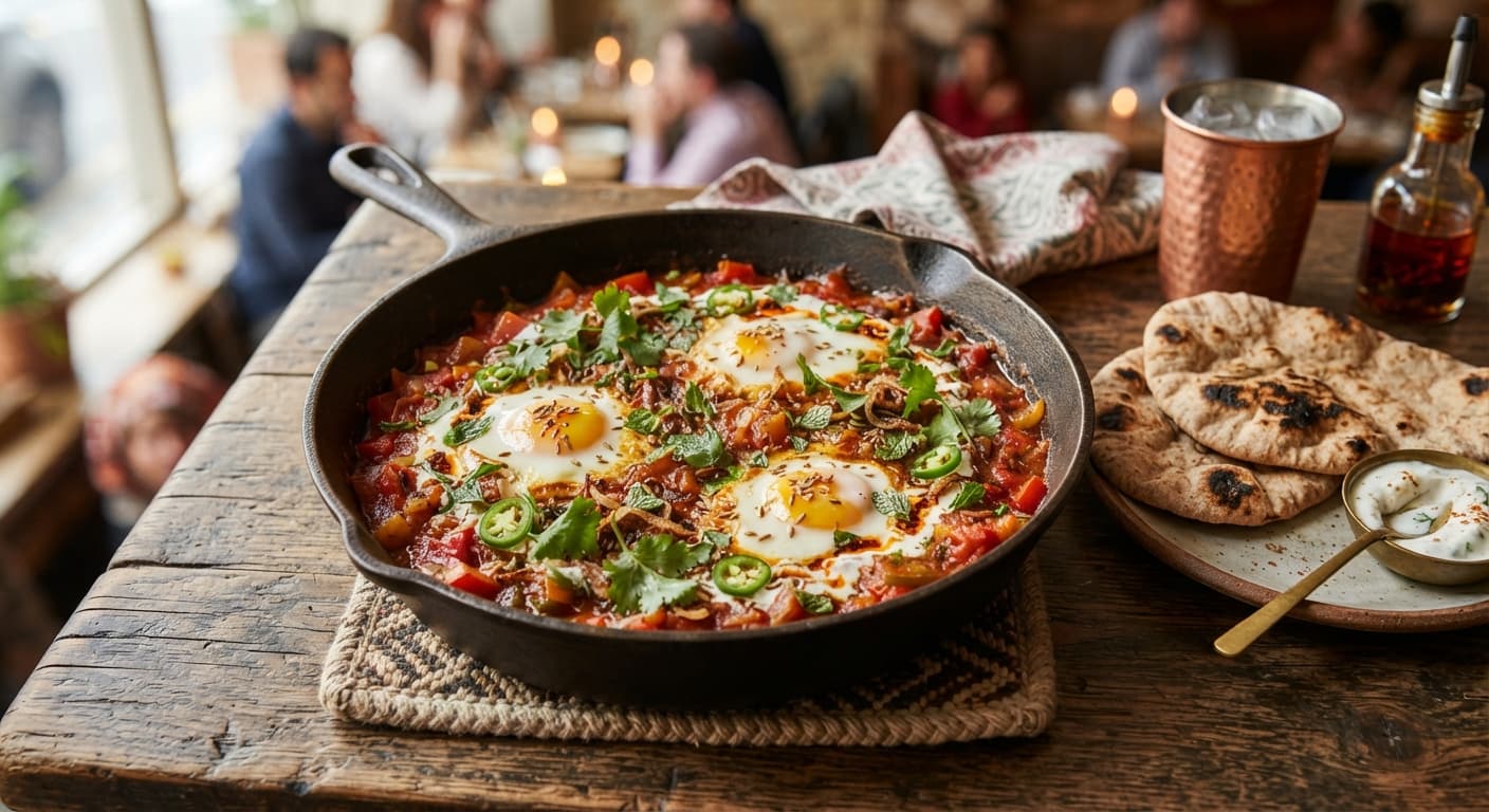 Indian-Spiced Shakshuka
