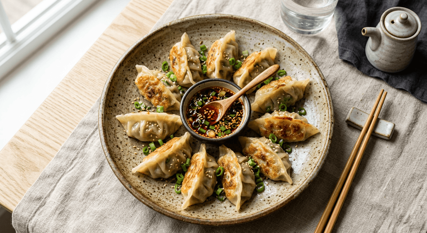 Japanese Vegetable Gyoza