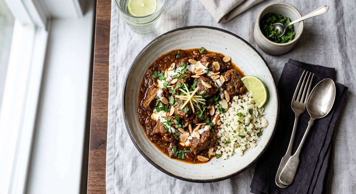 Lamb Rogan Josh (Keto Style)
