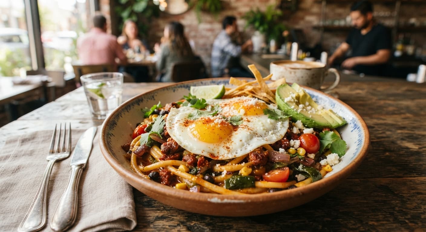 Mexican Breakfast Pasta
