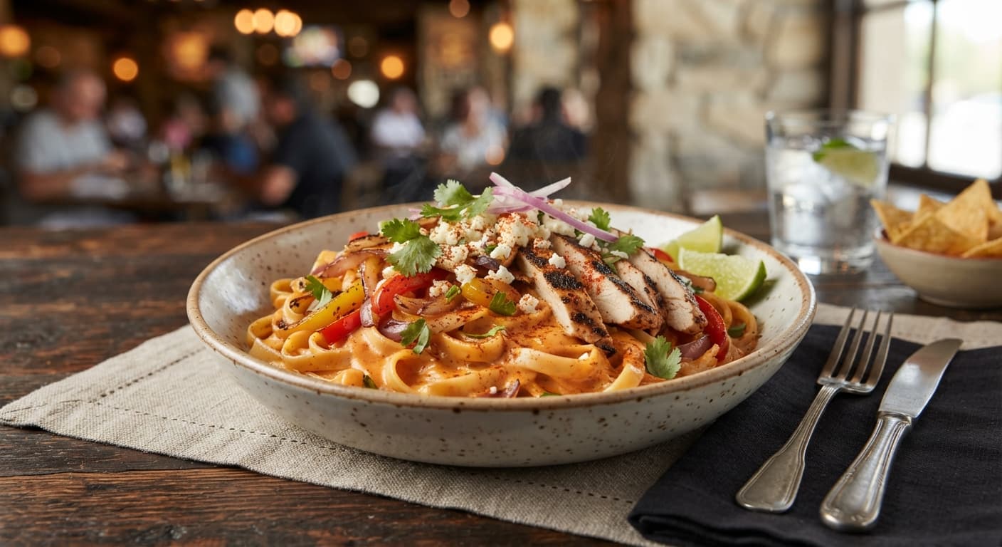 Mexican Chipotle Cream Pasta