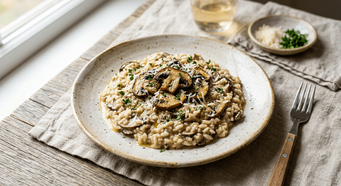 Mushroom Risotto