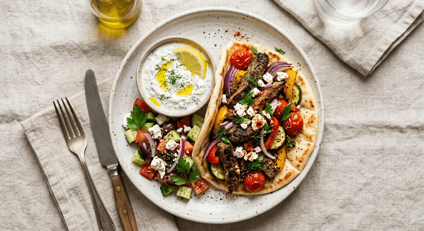 Oven Roasted Sheet Pan Gyros