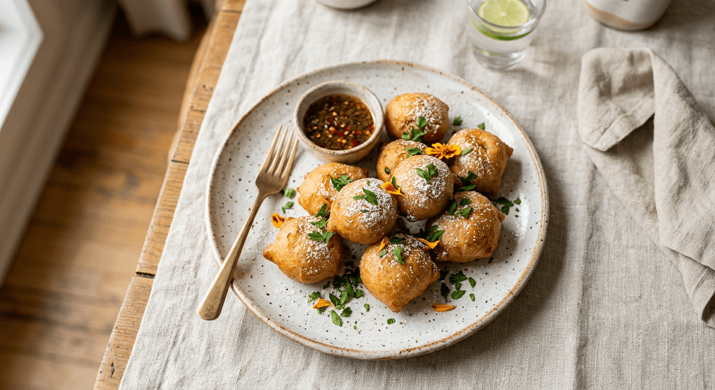 Plantain Puff Puff (Mosa)