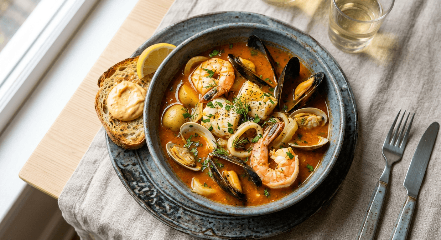 Quick Weeknight Bouillabaisse