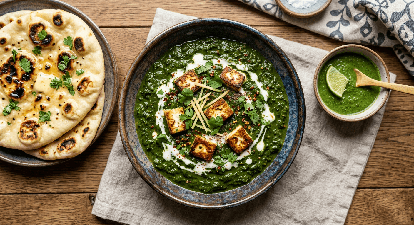 Restaurant Style Saag Paneer