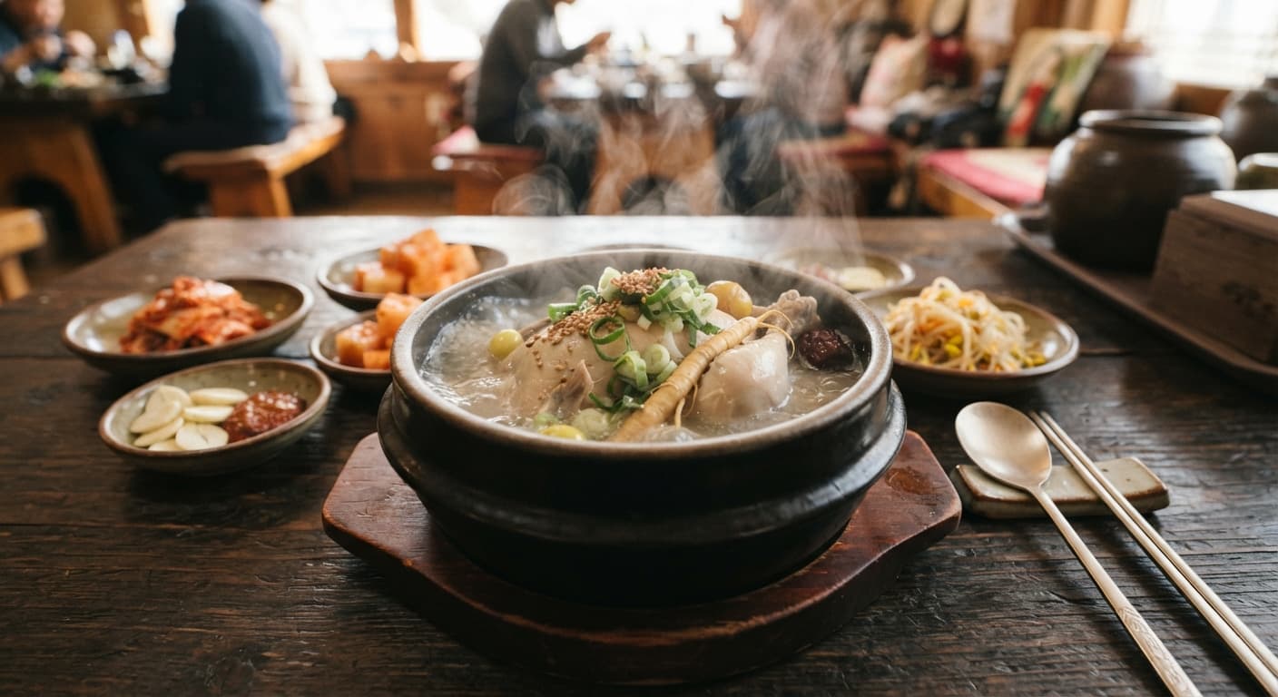 Samgyetang-Style Chicken Soup