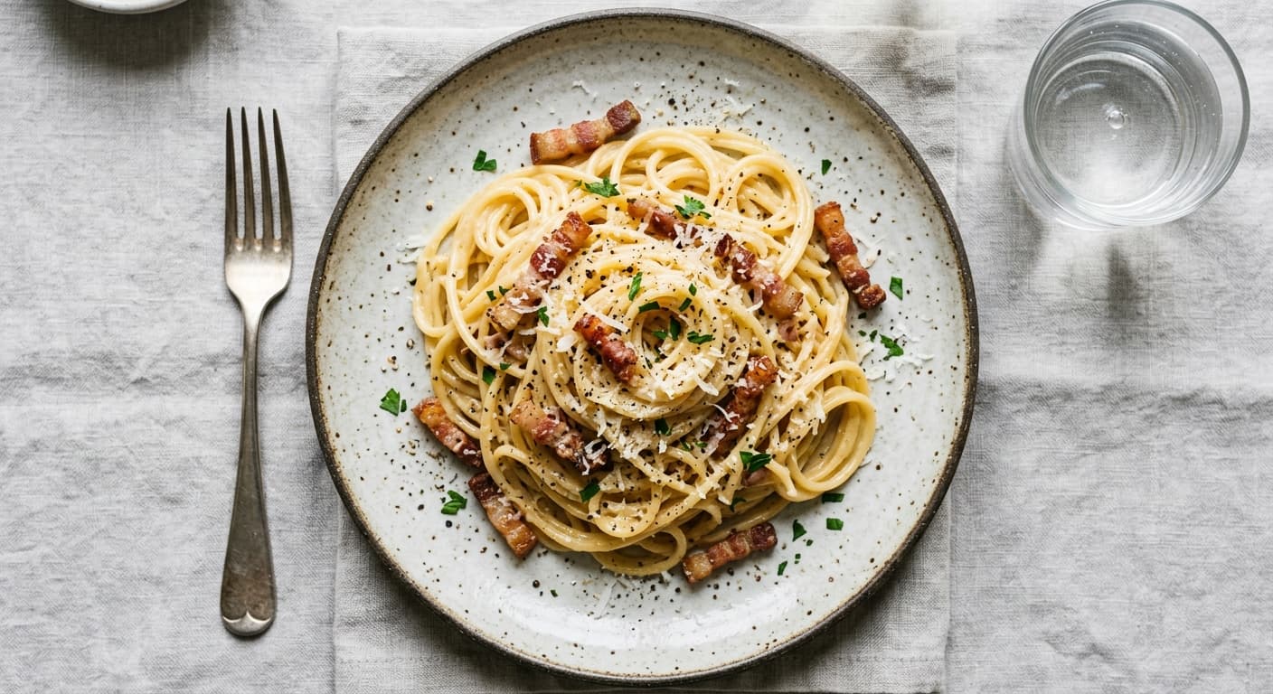 Simple Pasta Carbonara
