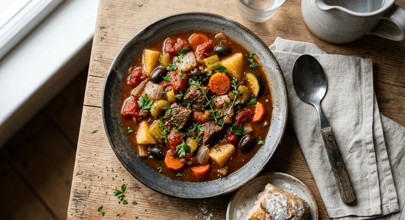 Slow Cooker Provencal Stew