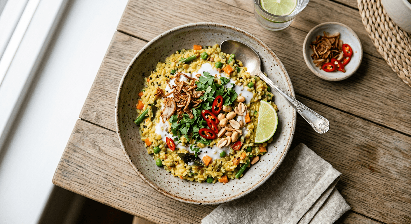 Thai-Inspired Coconut Khichdi