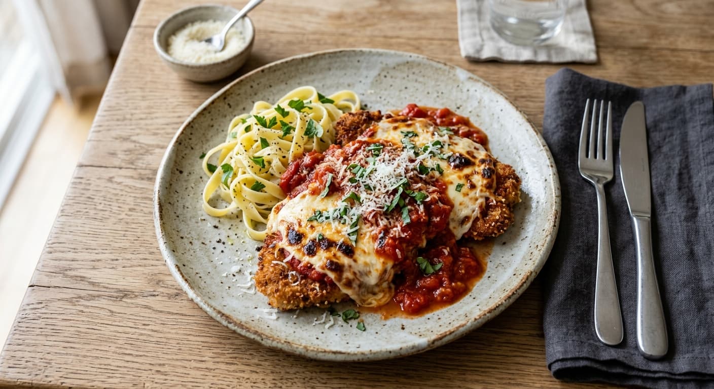 Veal Parmigiana Cutlets
