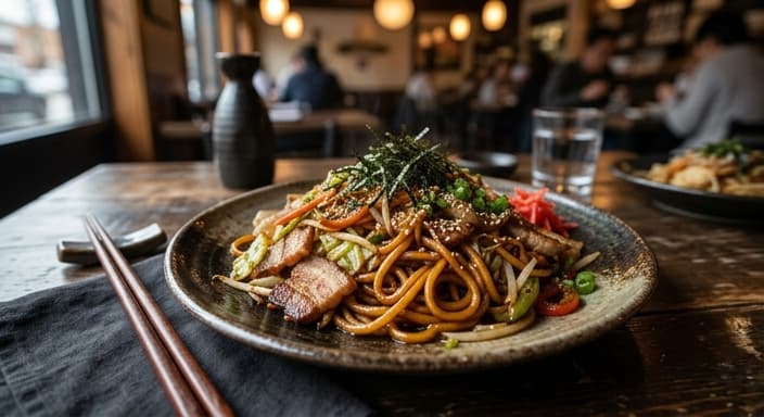 Yakisoba-Style Stir-Fry Pasta