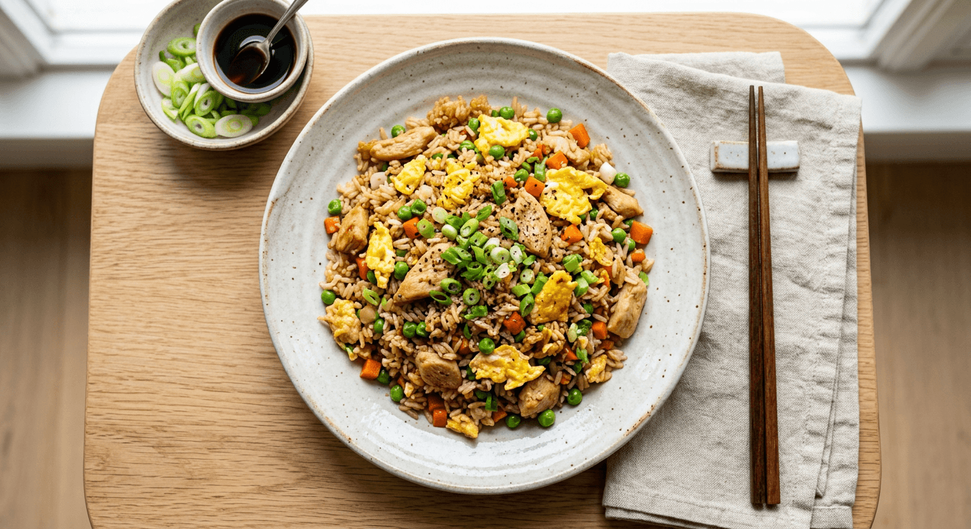 Chinese Chicken Fried Rice No Nuts Shellfish Or Sesame
