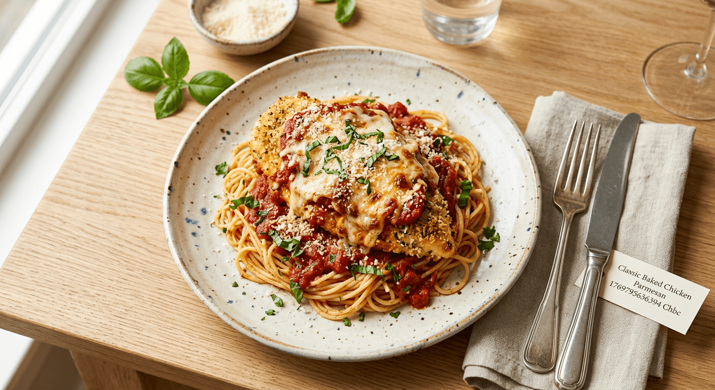 Classic Baked Chicken Parmesan