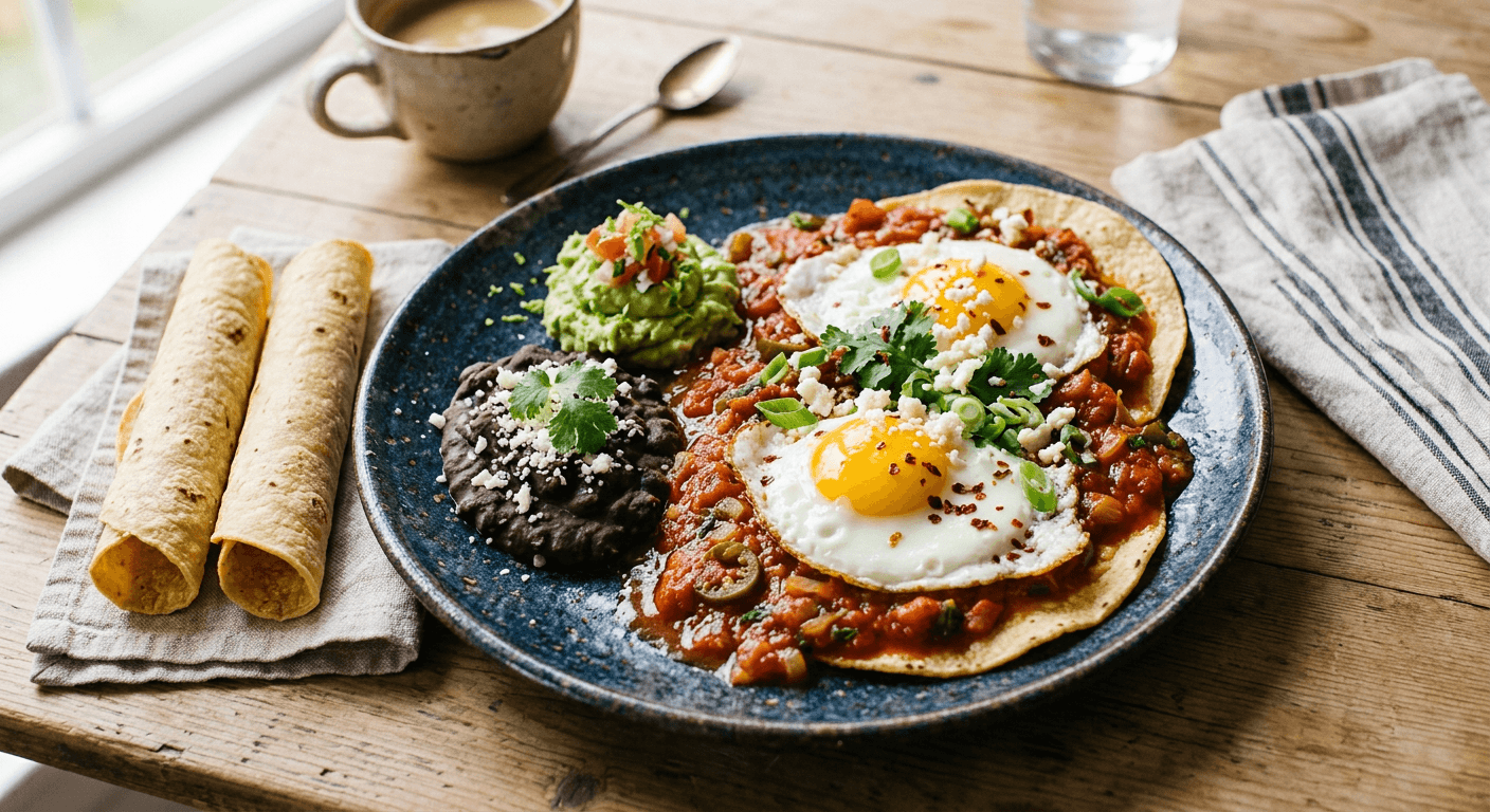 Classic Mexican Huevos Rancheros