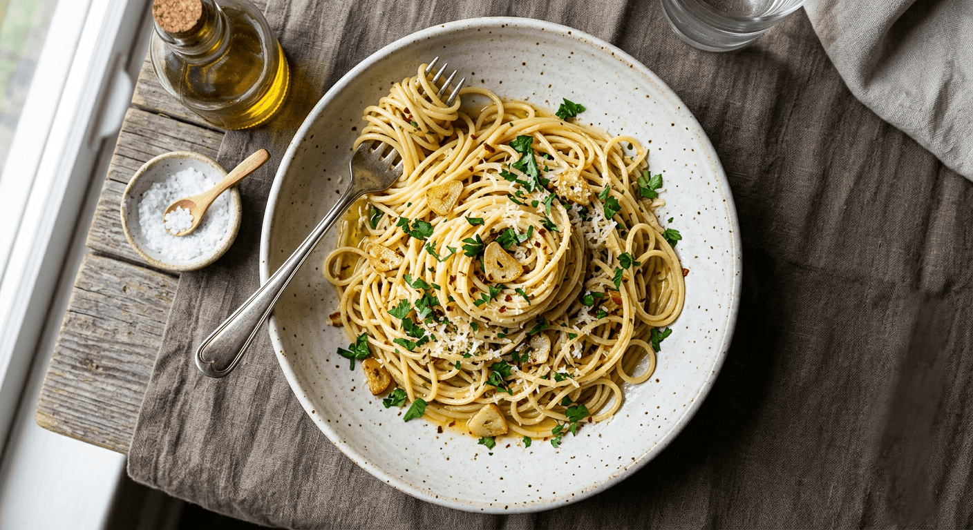 Classic Spaghetti Aglio E Olio