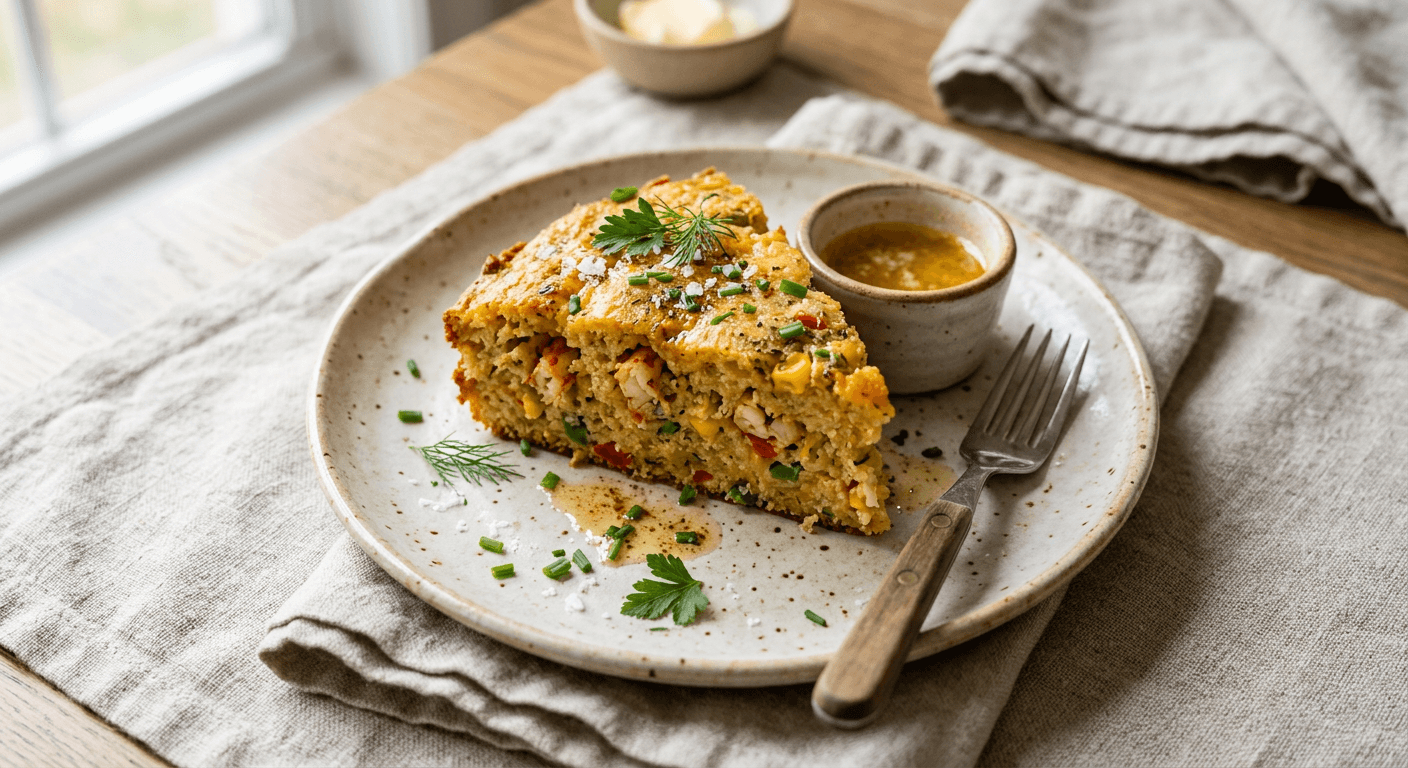 Crawfish Tail Cornbread