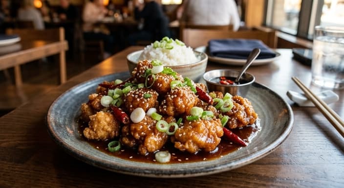 Crispy General Tso-Style Chicken Bites