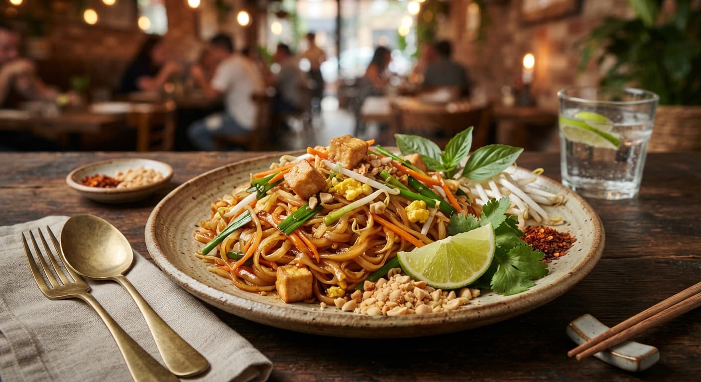 Easy Thai Vegetarian Pad Thai