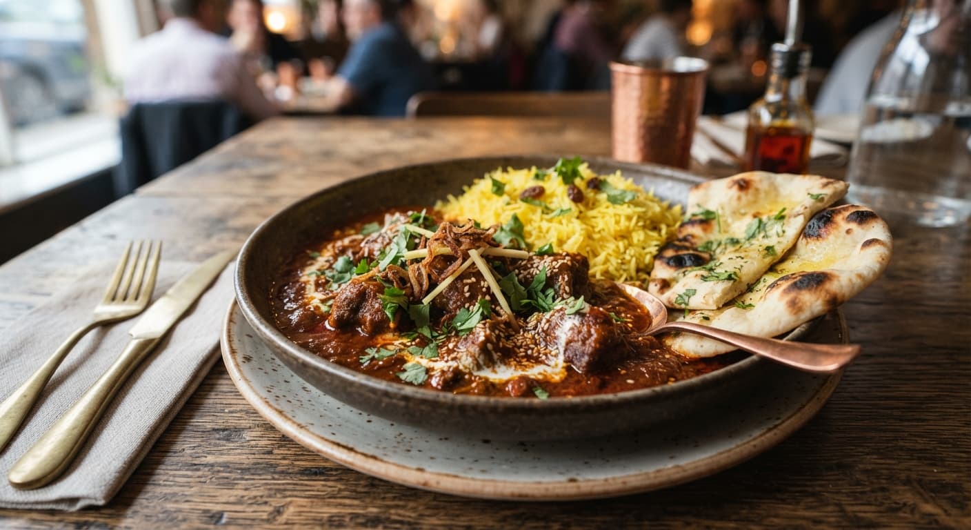 Gochujang Lamb Rogan Josh