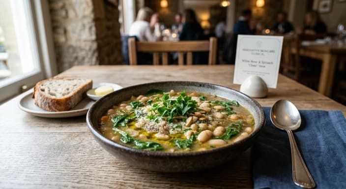 Innovative Skincare Clinical: White Bean & Spinach “Clean” Stew