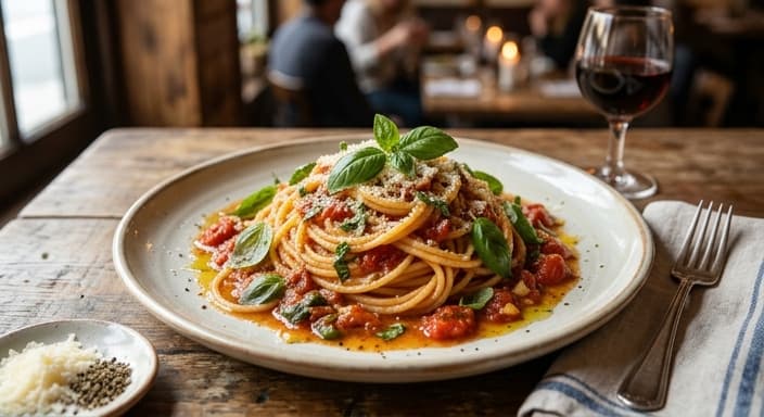 Italian-Style Tomato Basil Pasta