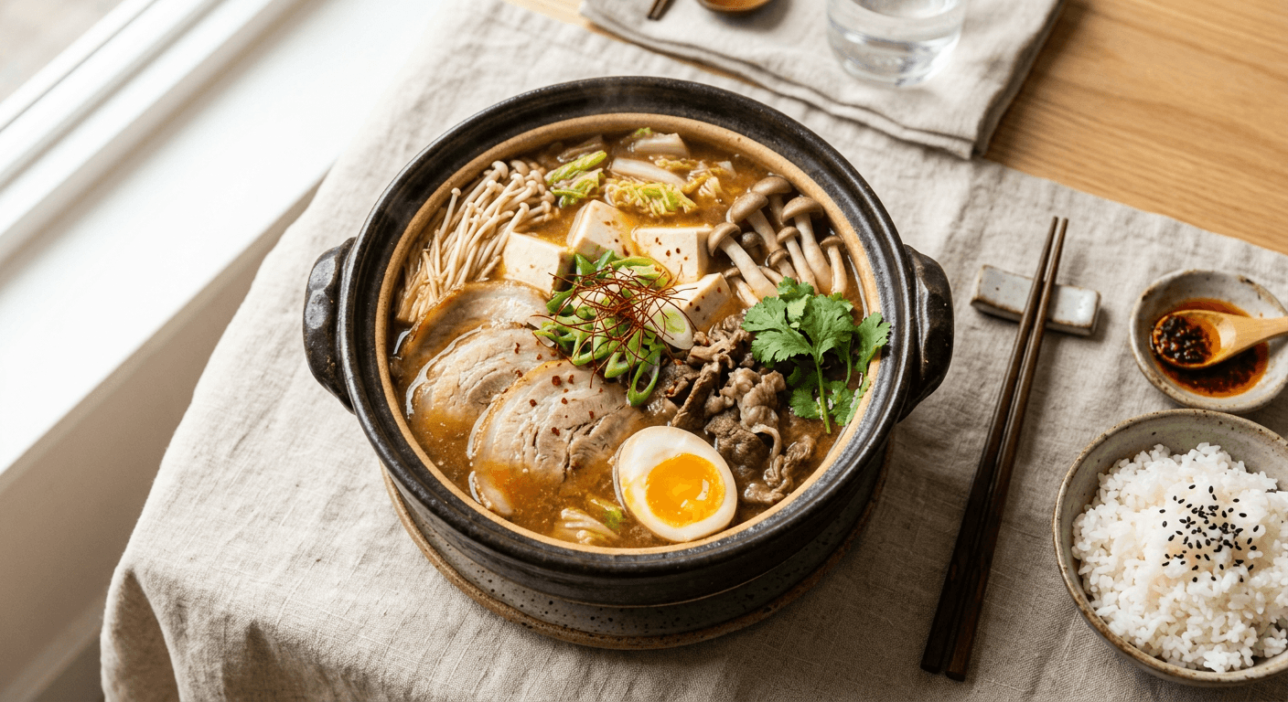 Japanese Fusion Miso-Doenjang Pot
