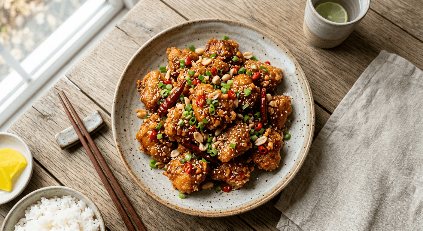Kkanpunggi Spicy Garlic Fried Chicken
