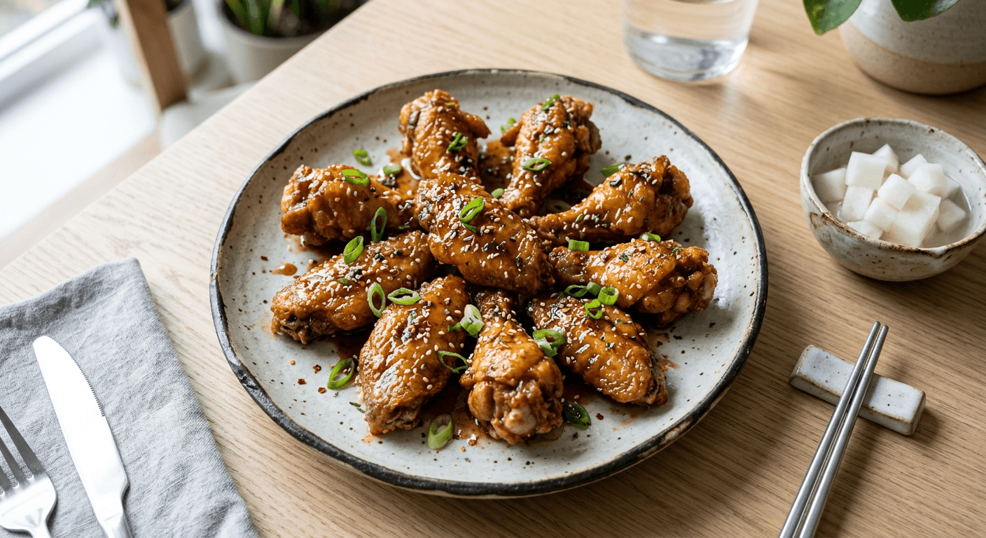 Korean Fried Chicken Soy Garlic Style