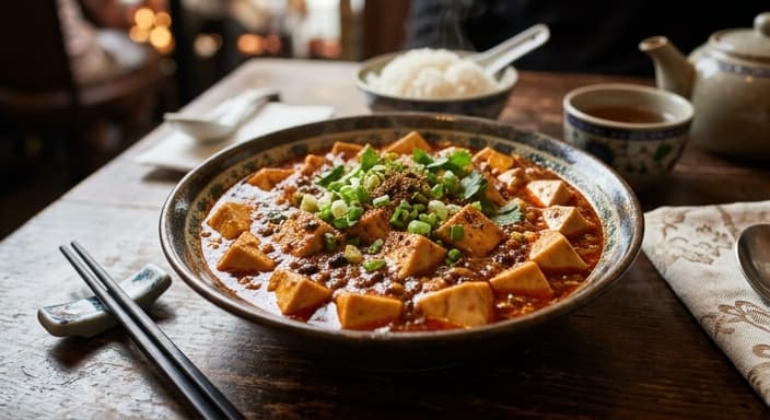 Ma Po Tofu (Vegetarian Style)