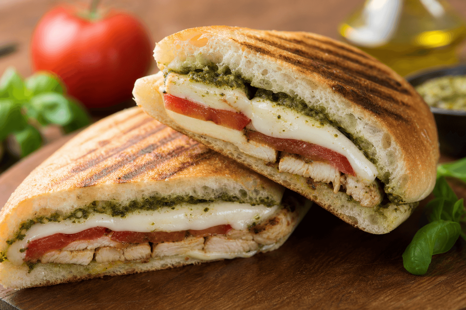 Mareco Caprese Chicken Panini