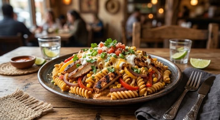 Mexican Chicken Fajita Pasta