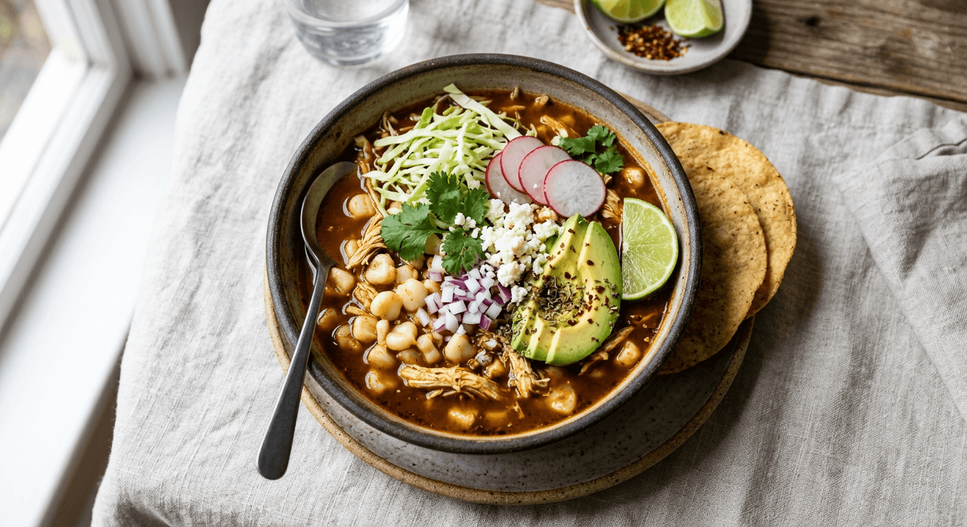 Peruvian-Inspired Pozole