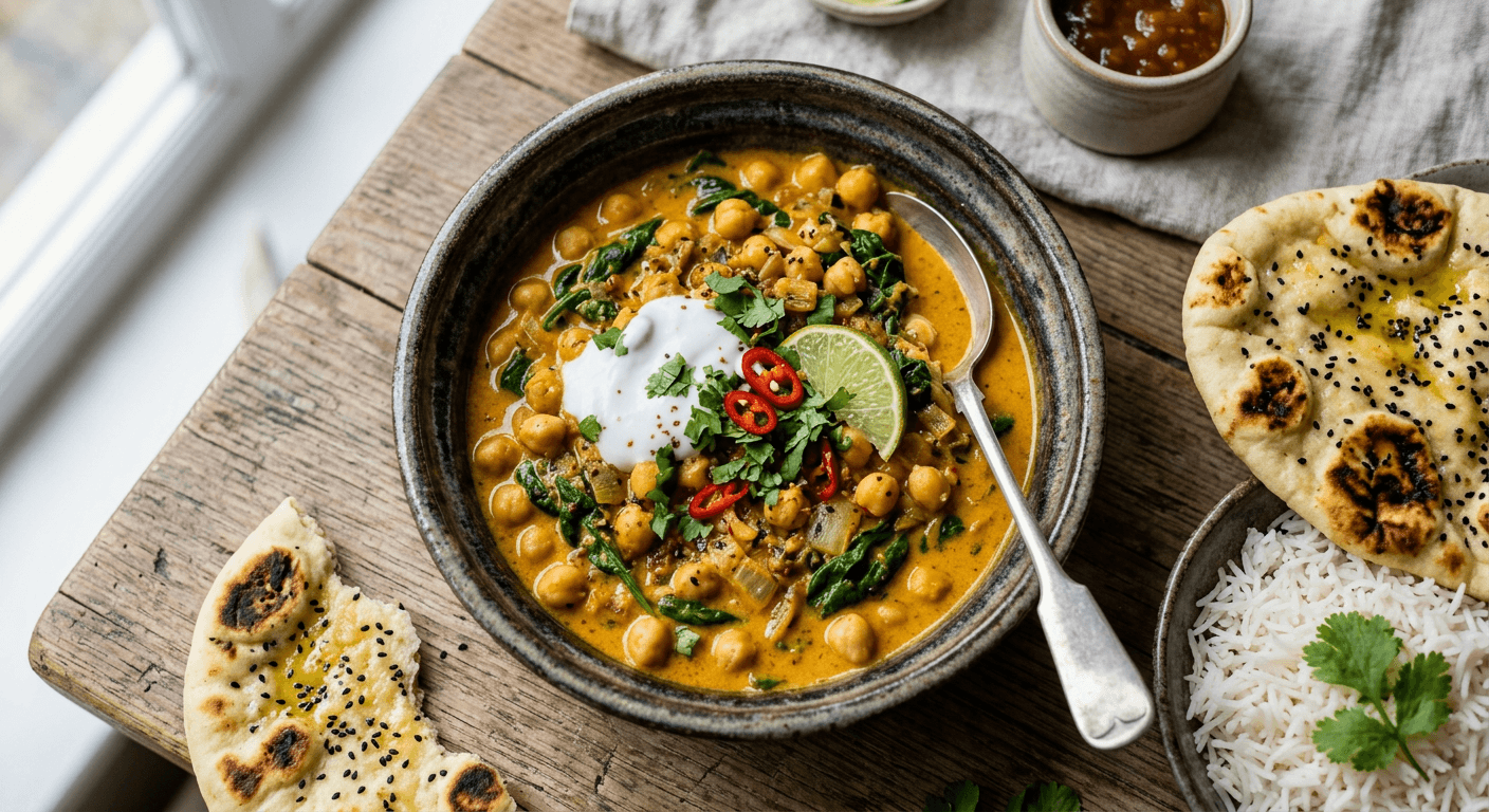 Quick Chickpea And Spinach Coconut Curry 1771028083945 Hb5e