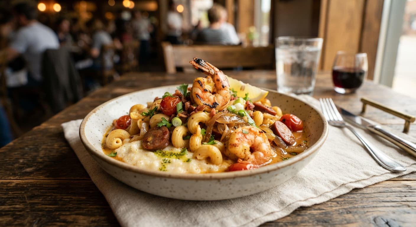Shrimp & Grits Pasta