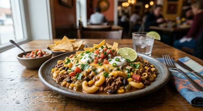 Taco-Style Beef Pasta Skillet