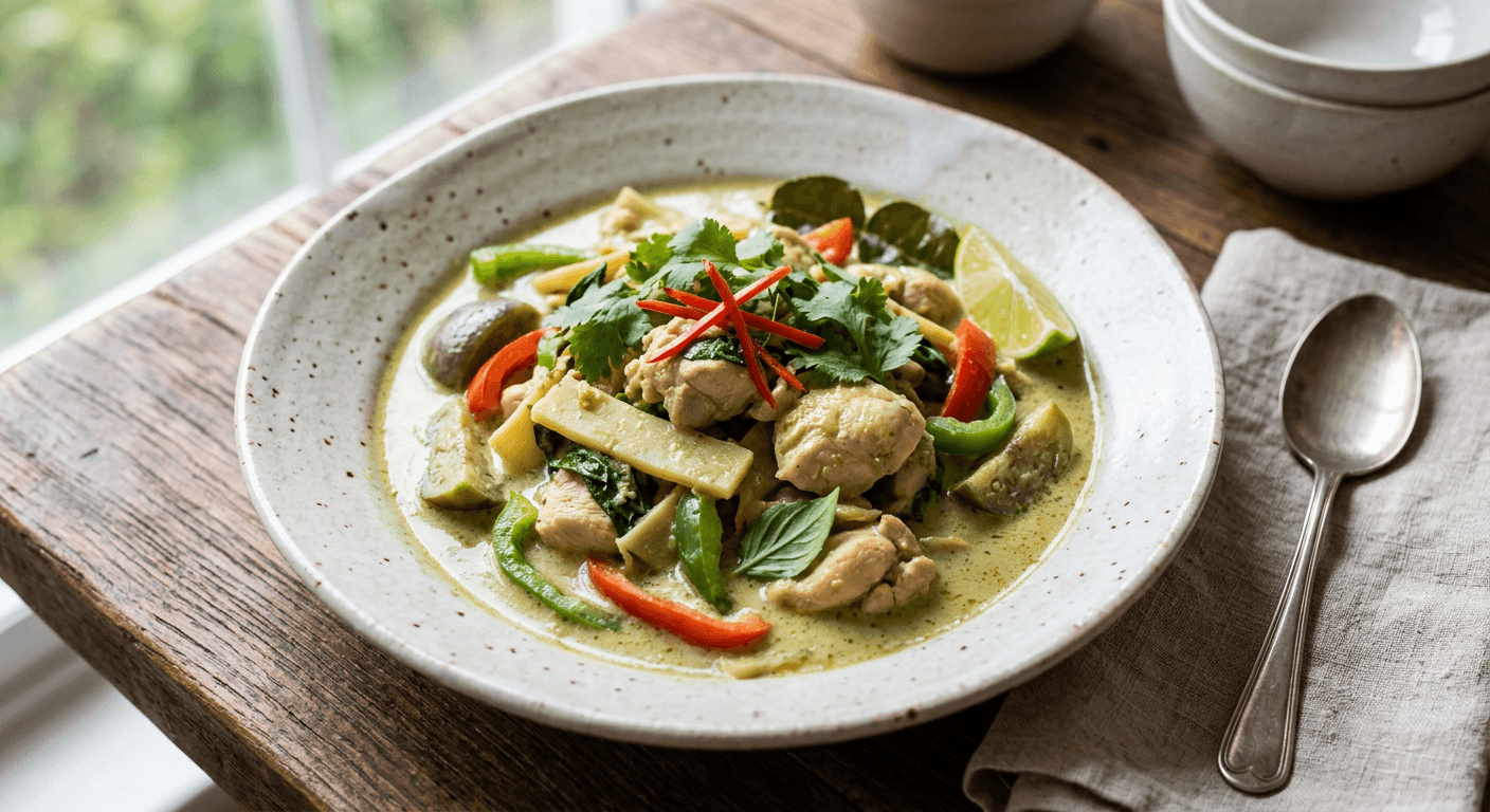 Thai Chicken Coconut Curry No Peanuts Nuts Shellfish Or Sesame