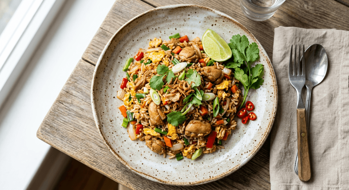 Thai Chicken Fried Rice Nutfree Shellfishfree