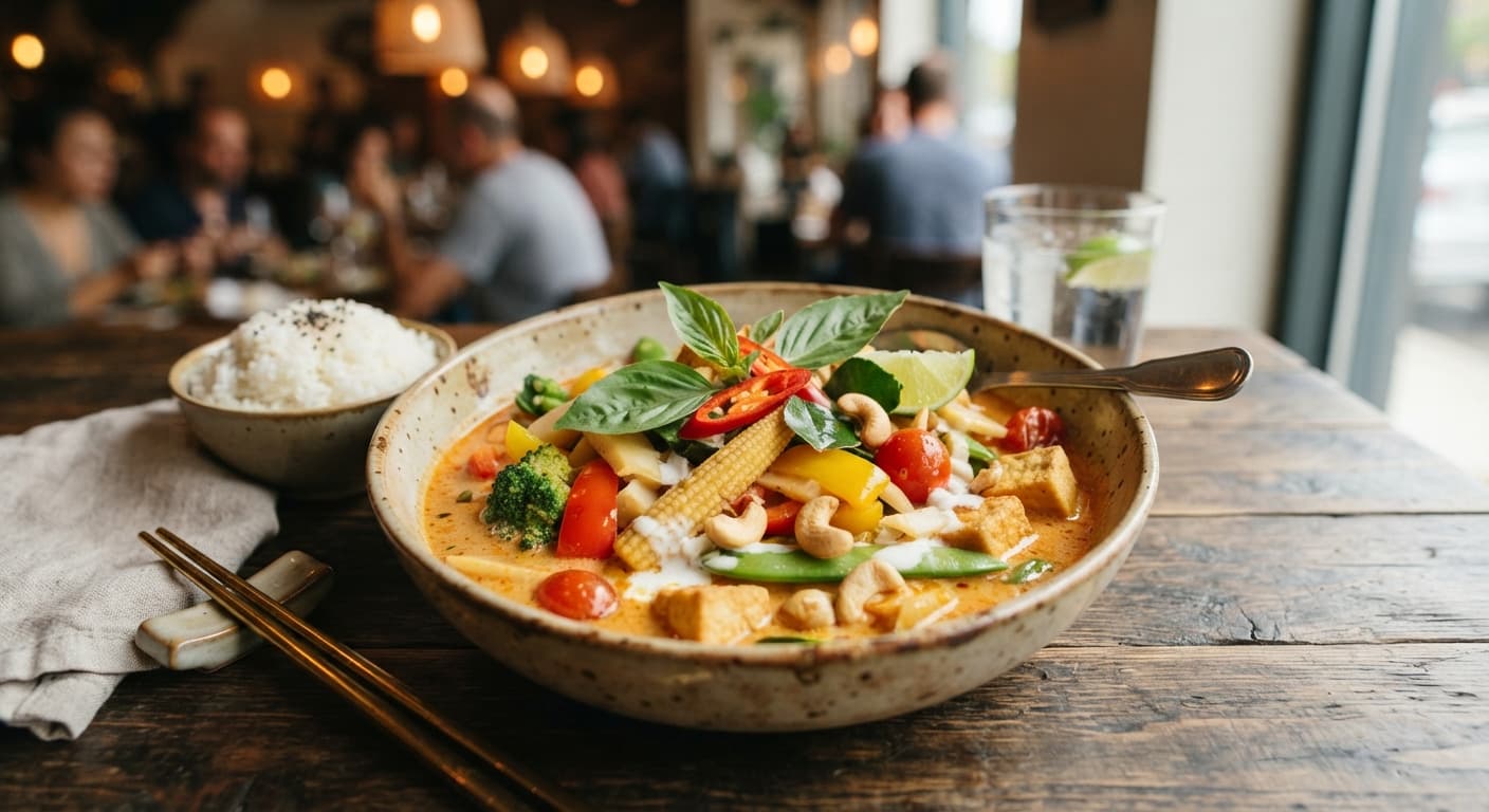 Thai Coconut Vegetarian Red Curry