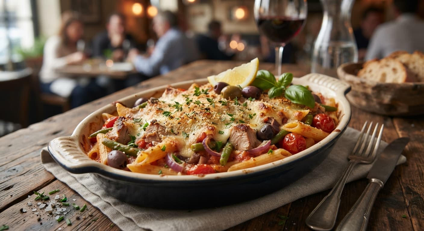 Tuna Niçoise Casserole Pasta (Gratin de Pâques)