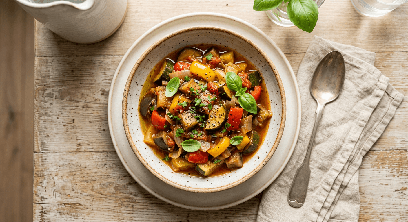 Tuscan Style Ratatouille (Ciambotta)