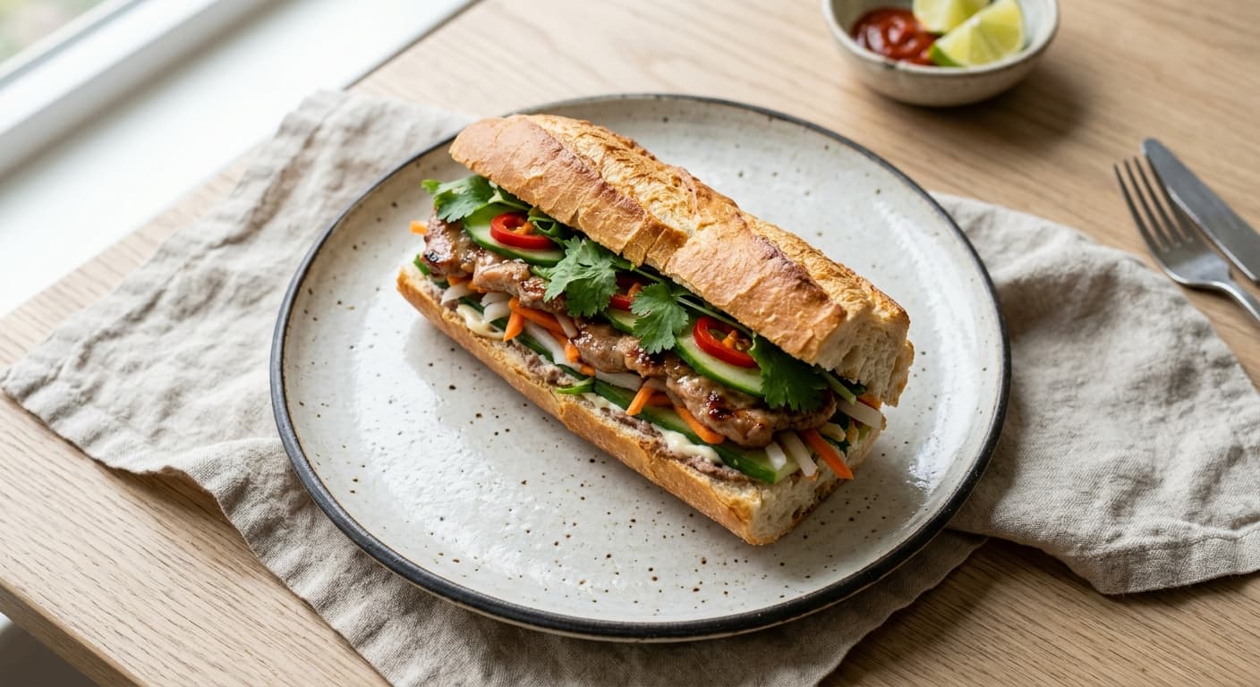 Vietnamese Pork Banh Mi